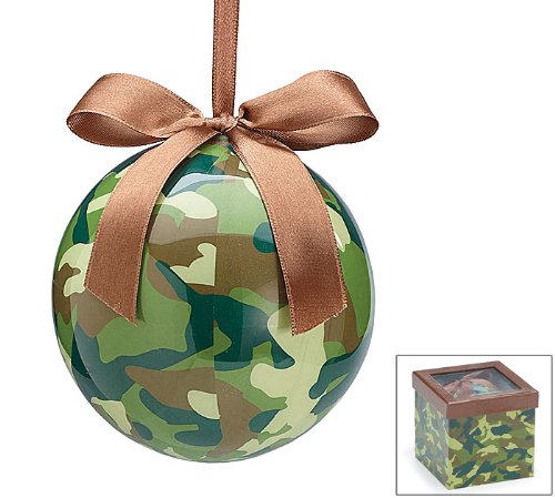 Camouflage Christmas Ornaments