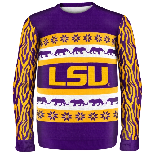 LSU Fighting Tigers Ugly Christmas Sweaters