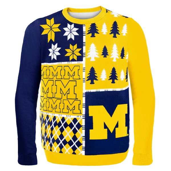 Michigan Wolverines Ugly Christmas Sweaters