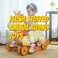 Plush Stuffed Animal Riding Toys