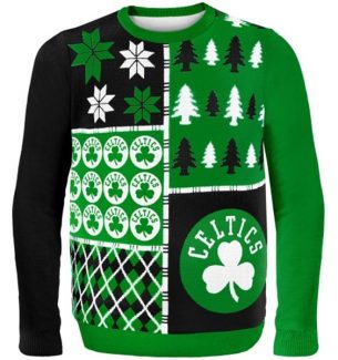 Boston Celtics Ugly Christmas Sweaters