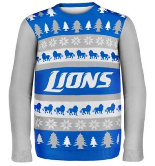Detroit Lions Ugly Christmas Sweaters