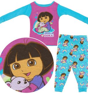 Dora the Explorer Pajamas for Toddler Girls