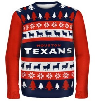 Houston Texans Ugly Christmas Sweaters