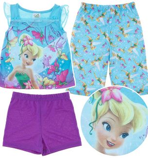 Tinkerbell Pajamas for Toddler Girls